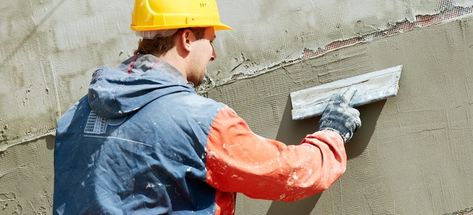 Read this if you're thinking over covering your brick facade with stucco. Diy Stucco Exterior, Stucco Over Brick, Basement Repair, Wall Renovation, Stucco Repair, Brick Porch, Painted Brick House, Brick Masonry, Stucco Exterior