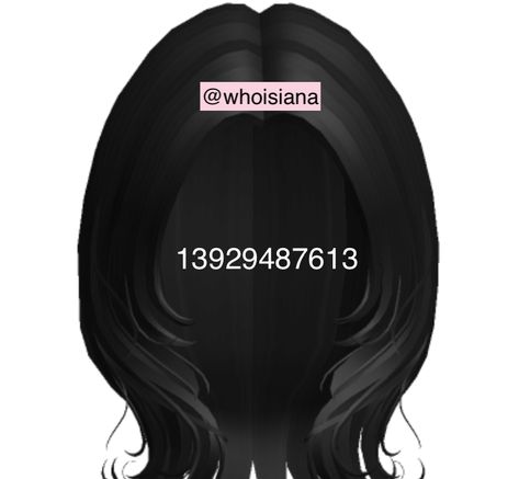 Black Wolf Cut, Jellyfish Hair, Black Hair Id Roblox, Brown Hair Roblox Id, Hair With Hat, Welcome To Bloxburg, Brown Hair Id, Brown Hair Roblox, Roblox Hair