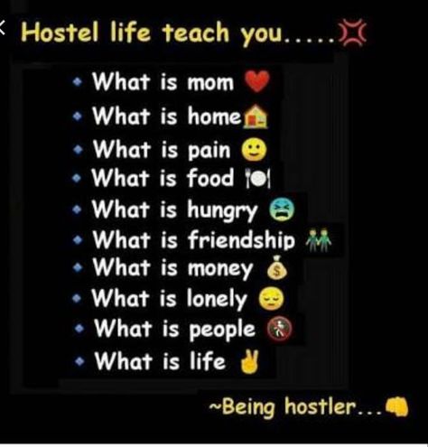 Student life Quotes For Hostel Life, Hostel Memories Quotes, Hostel Life Quotes Missing Home, Hostel Life Quotes Missing, Hostel Life Quotes, Senior Quotes Inspirational, Adventures Aesthetic, Hostel Life, Missing Home