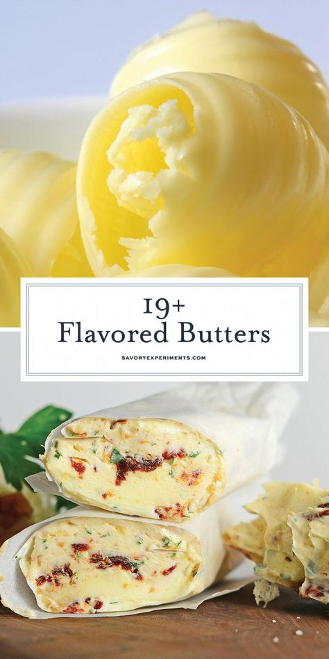 Spreadable Butter Recipe, Flavored Butter Recipes, Butter Recipes Homemade, Flavored Butters, Compound Butter Recipe, Herb Butter Recipe, Zucchini Side Dishes, Fresh Corn Salad, Meatless Main Dishes