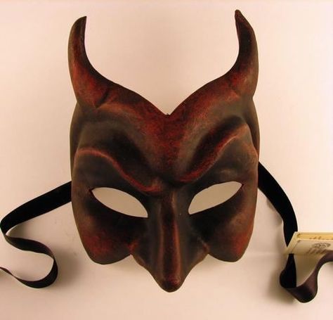 Venetian demon Male Masquerade Mask, Goth Mask, Mask Venetian, Mens Masquerade Mask, Devil Mask, Venetian Masquerade Masks, Mask Aesthetic, Dark Red Wallpaper, Funny Emoji Faces