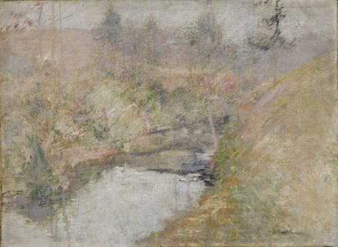 Frank Weston Benson, Theodore Robinson, Neutral Autumn, Calming Pictures, Mountain Spring, American Impressionism, Pick Art, American Painters, Smithsonian Museum