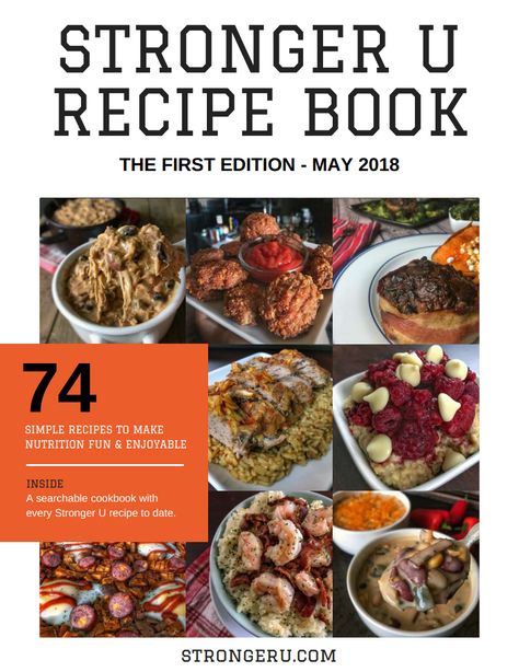 Stronger U Recipe Book Stronger U Recipes Dinner, Stronger U Recipes, Rp Recipes, Arbonne Shake, Anabolic Recipes, Arbonne Shake Recipes, Macros Recipes, Eat To Perform, Macro Diet