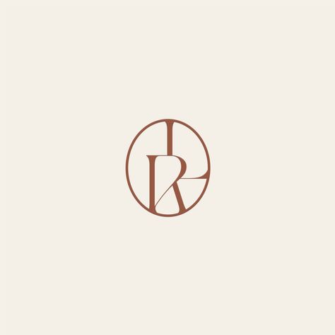 Brand mark for @aesthetics_byrebecca 🐚 Rp Logo Design Letter, Dr Logo Design, R S Monogram Logo, Rk Monogram Logo, Lr Monogram, Logo Design Drawing, Letter R Typography, Rr Monogram Logo Design, Artistic Branding