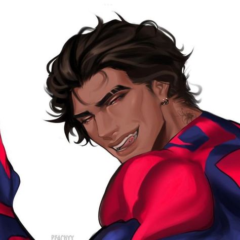 Spiderman Artwork, Spiderman Pictures, Marvel Spiderman Art, Spiderman Comic, Masked Man, Dessin Adorable, Spiderman Art, Spider Verse, Handsome Anime Guys