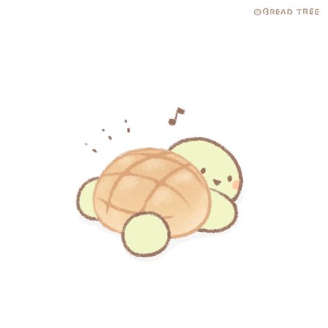 Cute Turtle Drawings, Tortoise Drawing, Turtle Sketch, Kawaii Turtle, Cute Drawlings, Drawing Time, Turtle Drawing, Cute Food Drawings, Cute Turtles