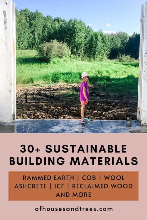 Building a home and want to know the most sustainable materials for architecture? Whether you're intrigued by rammed earth ship homes or just want some inspiration for sustainable house design that's eco friendly, these thirty plus ideas are sure to get you started on your journey to a greener home. Building A Non Toxic Home, Eco Architecture Sustainable Living, Sustainable House Design Eco Friendly, Earth Ship Homes, Eco Home Design, Miners Cottage, Sustainable Architecture House, Eco Friendly Architecture, Earth Ship