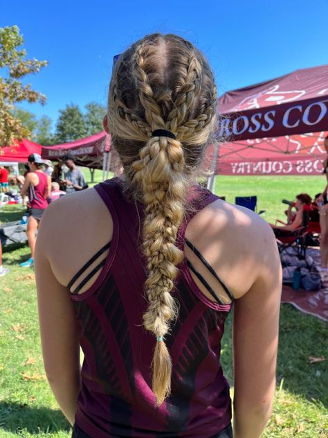 #crosscountry #running #hair #hairstyles Cross Country Running Hairstyles, Cross Country Hairstyles, Country Hair, Running Hair, Country Hairstyles, Running Hairstyles, Sports Hair, Sport Hair, Hair Hairstyles