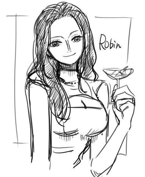 Robin Drawing, Ayame Himuro, One Piece Series, One Piece Crew, Anime Cover Photo, One Piece Drawing, One Piece Comic, One Piece Fanart, Manga Anime One Piece