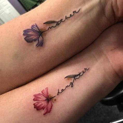 Mommy Daughter Tattoos, Tattoo Mother, 22 Tattoo, Sister Tat, Mom Daughter Tattoos, Cute Couple Tattoos, Mother Tattoos, Mother Daughter Tattoos, Matching Tattoo