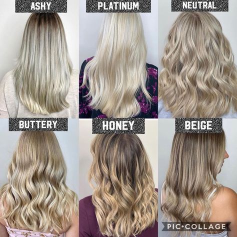 Different Blonde Tones Color Charts, Toned Vs Not Toned Blonde, Tone Down Blonde Hair For Fall, Different Levels Of Blonde, Different Types Of Blonde Hair Shades, Multi Tonal Blonde Hair, Blonde Tones Chart, Different Tones Of Blonde Shades, Levels Of Blonde