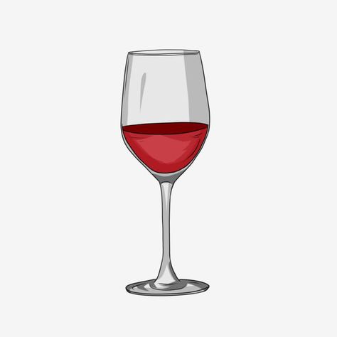 Red Wine Illustration, Glass Of Wine Drawing, Red Wine Drawing, Glass Of Wine Illustration, Wine Glass Clipart, Wine Drawing, Wine Vector, Wine Glass Illustration, Wine Glass Drawing