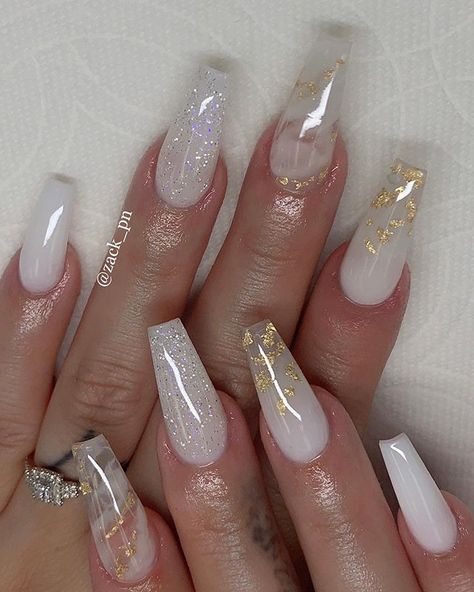 Gold Nail, Fall Nails, Nails Design, Nail Art, Nails, Gold, White, Design, Art