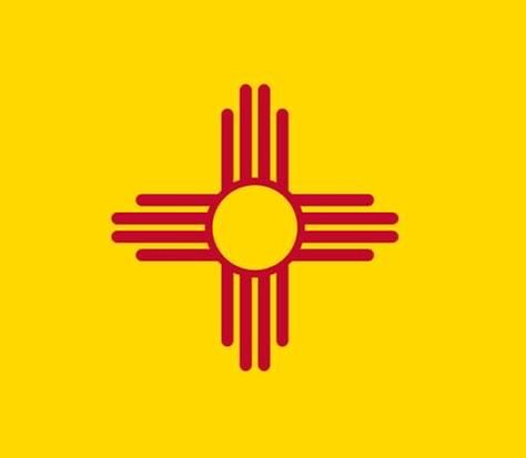 Did you know that the sun symbol, which adorns the state flag of New Mexico, originated from Zia Pueblo? The Zia sun symbol is ancient in origin, and has deep spiritual meaning. For example, the rays point out in four directions, signifying the four cardinal directions, the four seasons, four stages of life and four parts of a day. The circle in the middle bonds all aspects of life together in love. #thepueblostory Zia Sun Symbol, Us States Flags, New Mexico Flag, Farm Town, Cardinal Directions, Sun Symbol, Us Flags, The Fallen Angel, Stages Of Life