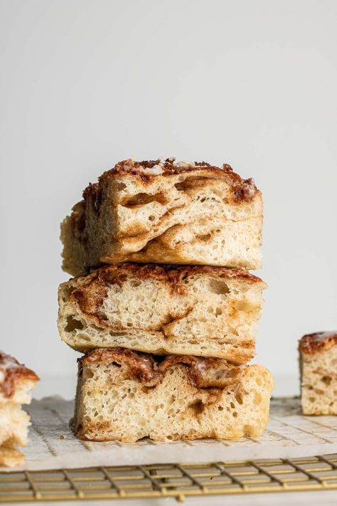 ​This Cinnamon Roll Focaccia features a moist focaccia dough with cinnamon sugar filling, topped with a vanilla glaze. It's easy to make, no kneading required and can be prepped ahead of time. Cinnamon Focaccia, Focaccia Dough, Easy Focaccia Bread Recipe, Foccacia Recipe, Foccacia Bread, Cinnamon Bread Recipe, Focaccia Bread Recipe, Bread Maker Recipes, Focaccia Recipe