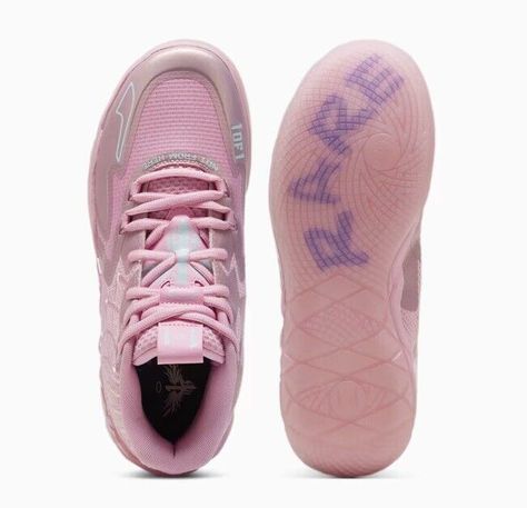 Brand new Lamelo ball Mb.01 Iridescent pink Size 10.5 Vb Shoes, Nba Shoes, Bball Shoes, Cute Running Shoes, Pink Basketball Shoes, Bb Shoes, Best Volleyball Shoes, Mb 01, Volleyball Inspiration