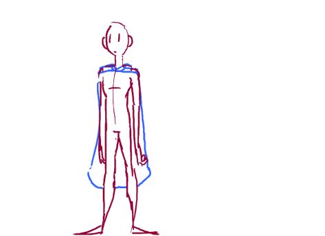 Cape Physics Drawing, Cape Animation, Fabric Movement, Jump Animation, Eren Titan, Animation Drawing Sketches, Principles Of Animation, 2d Character Animation, Learn Animation