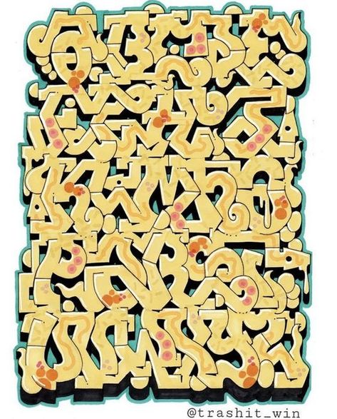 Graffiti Wildstyle Alphabet, Graffiti Fonts, Badass Drawings, Graffiti Lettering Alphabet, Girly Graphics, Graffiti Art Letters, Graffiti Wildstyle, Graffiti Text, Graffiti Pictures