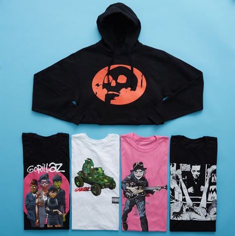 Gorillaz Shoes, Noodles Gorillaz Outfits, Gorillaz Clothing Style, Gorrilaz Shirt, Feel Good Gorillaz, Gorillaz Merch, Gorillaz Hot Topic, Gorillaz Shirt, Gender Fluid Fashion