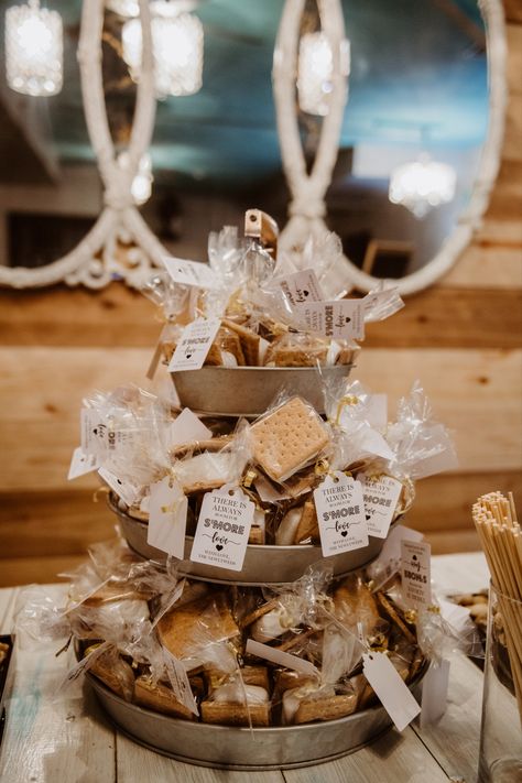 S’mores Wedding Station, S’mores Wedding Gift, Wedding Favor Smores, S'mores Wedding Station, S’more Love Wedding Favor, Wedding Smores Favors, Wedding Smores Bar Fire Pits, Smores At Wedding, S’mores Set Up Wedding