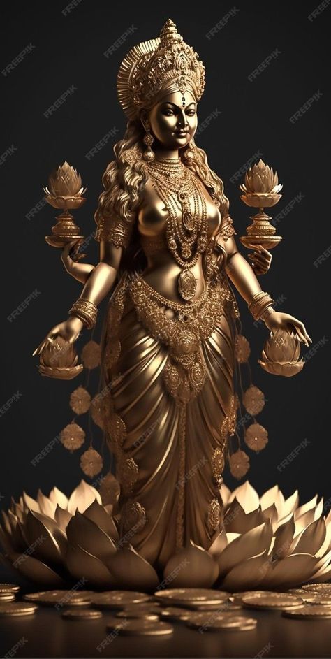 Goddess Lakshmi Hd Wallpaper, Laxmi Goddess Wallpapers, Lakshmi Devi Images, Mahalakshmi Goddesses Hd Wallpaper, Devi Goddess, शुभ शुक्रवार, Lakshmi Photos, Lakshmi Statue, साईं बाबा