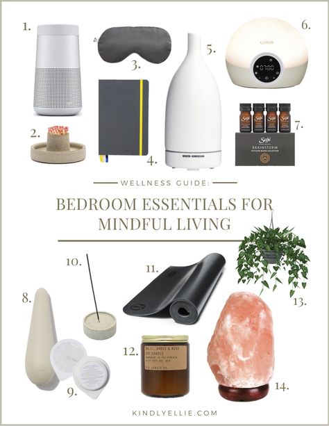 Bedroom Cleaning Products, Wellness Must Haves, Self Care Bedroom, Bedroom Essentials List, Wellness Bedroom, Healthy Self Care, Bedroom Calm, How To Live Healthy, Projector Room