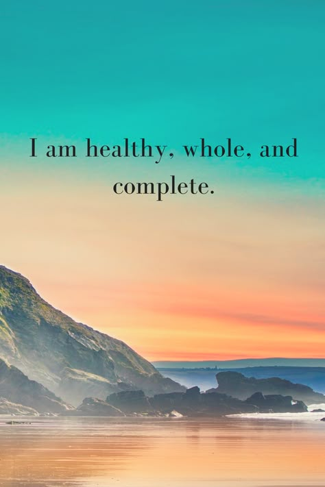 I Am Healthy Affirmations Wallpaper, I Am Whole Affirmation, I Am Healthy Wallpaper, I Am Whole Quotes, I Am Happy And Healthy, I Am Healthy Affirmations, I Am Affirmations Wallpaper, I Am Complete, Affirmations For Health