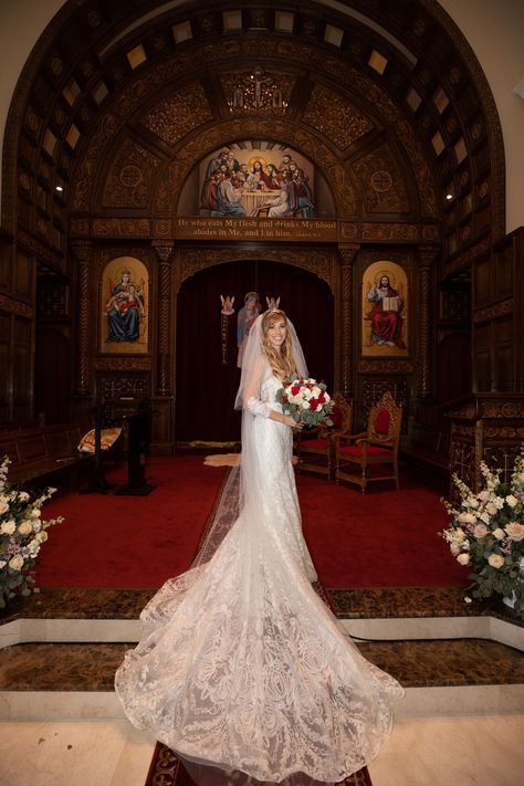 Coptic Orthodox Church, Orthodox Wedding, Orthodox Church, Delray Beach, The Church, Lace Wedding, Wedding Dresses Lace, Wedding Photos, The Dress