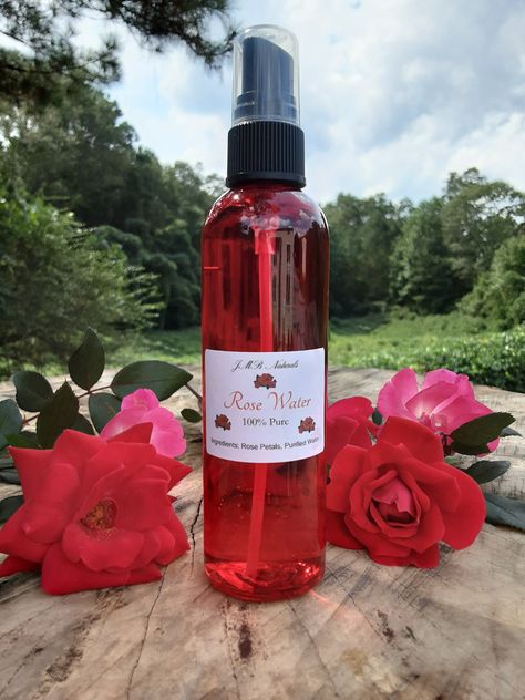 100% Pure Rose Water Calendula Salve, Natural Room, Plastic Spray Bottle, Lavender Spray, Lavender Vanilla, Growth Oil, Linen Spray, Hair Growth Oil, Skin Care Moisturizer