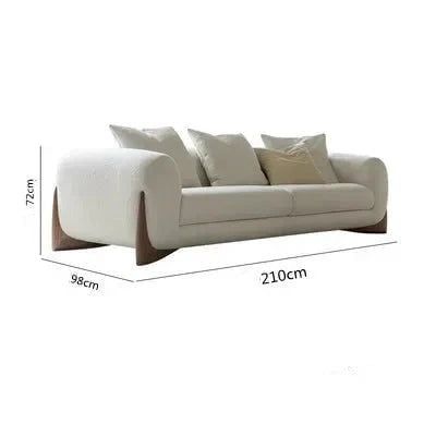 Minimalist XXL Wood Arches Sofa Set Wood Arches, Sofa With Wood, Tuxedo Sofa, Minimalist Sofa, Wood Arch, Modern Sofa Designs, U Shaped Sofa, Three Seater Sofa, Wooden Leg