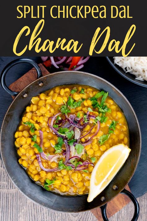 Chana dal recipe - is a split chickpea spicy, healthy dal perfect for any day of the week. Packed with flavor, this is the perfect way to get your kids to eat a healthy meal. This dal pairs well with a side of rice or roti. You can mix and match to find your perfect pairings to turn this into a wholesome, hearty meal you and your family will adore. 1 min. video recipe. Indian Dinner, Vegetarian Instant Pot, Dal Recipe, Indian Spices, Eating Habits, Fresh Cilantro, Hearty Meals, Pressure Cooker Recipes, International Recipes