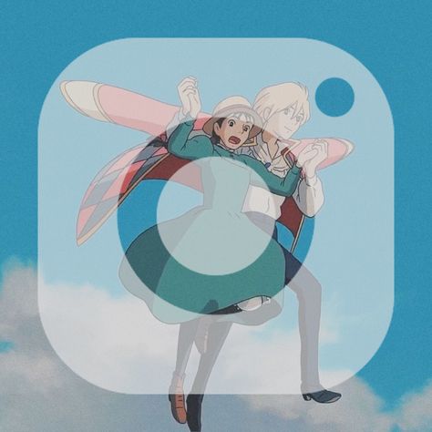 Howls Moving Castle Widget Icon, Studio Ghibli Icons For Apps, Ghibli App Icons Aesthetic, Howls Moving Castle App Icons, Studio Ghibli Phone Icons, Studio Ghibli App Icon Covers, Studio Ghibli Iphone Theme, Howls Moving Castle Phone Theme, Studio Ghibli Widget Icons