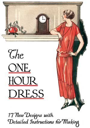 One Hour Dress - 17 Vintage 1924 Dress Designs with Detailed Instructions for Sewing (Book 2): Mary Brooks Picken: 9781934268797: Amazon.com: Books 1920s Dress Pattern, One Hour Dress, 1920s Patterns, Style Dress Patterns, New Dress Pattern, Dress Patterns Diy, Miss Fisher, 1920s Outfits, 1920's Style