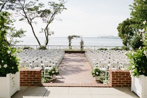 Chesapeake Bay Wedding, Chesapeake Bay Beach Club Wedding, Chesapeake Beach, Chesapeake Bay Beach Club, Beach Club Wedding, Love Story Wedding, Workout At Work, Bay Wedding, Floral Inspiration