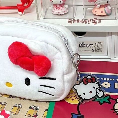 Just found this amazing item on AliExpress. Check it out! $3.82 50％ Off | Sanrio Japanese Cartoon Hello Kitty Pencil Case Pochacco Large Capacity Fluffy Simple Cute Student Female Pencil Bag Sanrio Pencil Case, Hello Kitty Pencil Case, Hello Kitty Pencil, Baddie Stuff, Cartoon Hello Kitty, Large Pencil Case, Office Supplies Gift, Makeup Storage Bag, Söt Katt