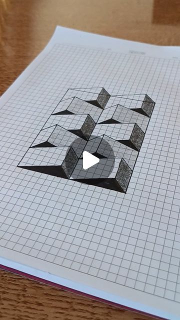 Omran O Mezher on Instagram: "#drawing  #3d" How To Draw 3d Drawings, 3d Effect Drawing, 3 D Drawing, 3d Art Ideas, 2024 Drawing, 3d Illusion Art, Optical Illusions Drawings, Art Sub Lessons, Hard Drawings