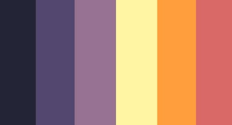 Healthy Color Palette, Flat Color Palette, Cool Color Palette, Hex Color Palette, Color Palette Challenge, Color Schemes Colour Palettes, Palette Art, Design Palette, Dusk Till Dawn