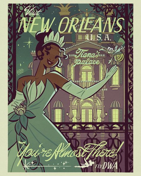 Victoria Evans, Images Disney, Disney Posters, Disney Travel, Princess Tiana, Hidden Mickey, Pinturas Disney, Girls Cartoon, Disney Princess Art