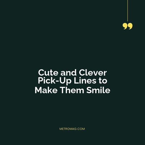 Discover sweet and playful adorable pick up lines to charm your crush. From cute and witty to funny and endearing, these lines are sure to bring a smile to their face. | # #PickUpLines #RomanceCaptions Funny Cute Pick Up Lines, Best Flirty Pick Up Lines, Sweet Pickup Lines For Guys, Funny Pick Up Lines For Boyfriend, Pick Up Lines For Guys Smooth, Funny Rizz Pick-up Line, Crush Quotes About Him Funny, Cute Pick Up Lines For Crush, Funny Pickup Lines For Guys