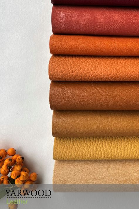 Leather Swatches Ideas, Types Of Leather Fabrics, Type Of Leather Fabrics, Kitchen Banquettes, Leather Fabric Swatch, Home Accessories Ideas, Brown Leather Fabric Texture, Home Sofa, Bespoke Kitchen