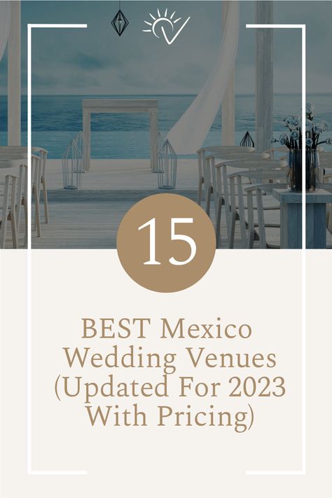 Get ready to say 'I Do' surrounded by the stunning beauty of Mexico. Our comprehensive guide, '15 Best Mexico Wedding Venues and Prices' is a treasure trove of information for every soon-to-be-married couple. It's a goldmine for beach wedding enthusiasts, destination wedding planners, and those who are seeking the perfect Mexico wedding budget. Get an exclusive peek into the top venues and prices in 2023, so every detail of your big day is planned perfectly. Mexico Wedding Destination, Mexico Wedding Venues, Destination Wedding Budget, Weddings In Mexico, Mexico Wedding Venue, Mexico Weddings, Wedding Questions, Flowy Gown, Wedding Adventure