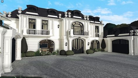 Luxury house✨⚜️ Value: - Plot data: - Gamepass: multiple floor, advanced placement, transform plus, basement Color wheel: necessary there’s no speebuild for this one but this build deserves a special place on my insta. it’s just so gorgeous rich💸 DM me for a build! I accept paypal🫧 #bloxburg #bloxburghouse #bloxburgbuilds #bloxburgbuild #bloxburghouses #bloxburgroblox #bloxburgbuilder #bloxburgideas #bloxburginspo #bloxburgexterior #bloxburgluxuryhome #bloxburgmansion #bloxburgmodernhouse... Bloxburg White House Ideas, Bloxburg Classic Mansion, Underground Garage Bloxburg, Luxury House Bloxburg, Bloxburg Elegant House, Large Bloxburg House Layouts, Colonial Bloxburg House, Bloxburg Big House, Mansion Exterior Bloxburg