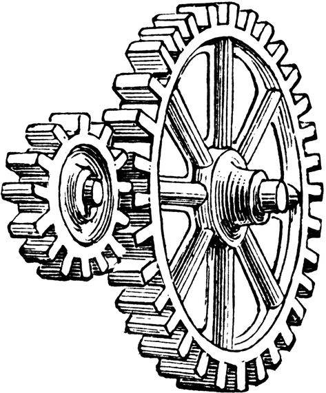 Google Image Result for http://etc.usf.edu/clipart/25400/25454/gears_25454_lg.gif Gear Template, Gear Drawing, Steampunk Drawing, Gear Tattoo, Clip Art Black And White, Gear Art, Steampunk Gears, Zentangle Drawings, Digi Stamp