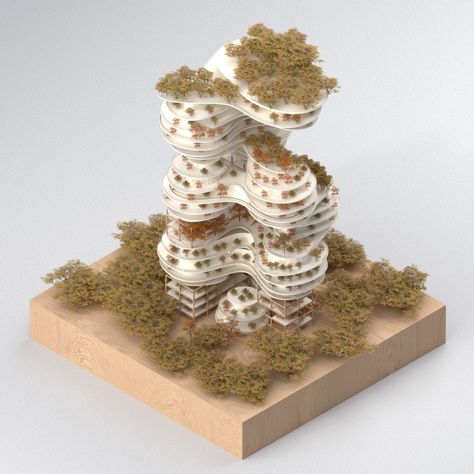 The urban hive : a vertical eco-village Beehive Architecture, Hive Architecture, Hive City, Precedent Study, Eco Village, Architectural Models, Architecture Concept, Concept Architecture, Architecture Model