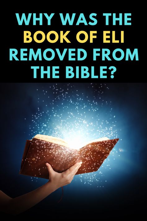 Why was The Book of Eli removed from the Bible? Kolbrin Bible, Who Wrote The Bible, The Book Of Eli, Bible Study Topics, Bible Study Help, Bible History, Bible Prophecy, Bible Love, Bible Study Lessons