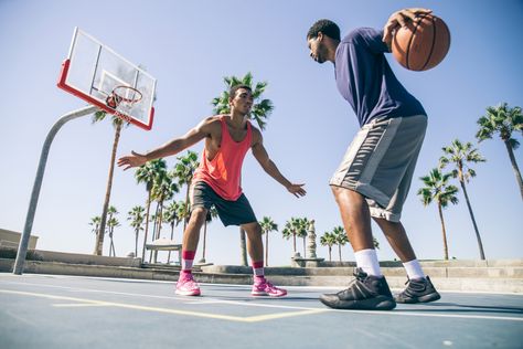 Friends Playing Basketball puzzle in People jigsaw puzzles on TheJigsawPuzzles.com. Play full screen, enjoy Puzzle of the Day and thousands more. Friends Playing Basketball, Vertical Jump Training, Friends Playing, Street Basketball, Basketball Shooting, Bola Basket, Basketball Shoes For Men, Adidas Basketball Shoes, Basketball Photography