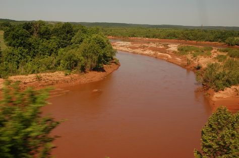 Rivers and Streams | The Encyclopedia of Oklahoma History and Culture Turner Falls, Lake Texoma, Illinois River, Texas Panhandle, Oklahoma History, Fort Smith, Surface Water, Water Resources, Red River