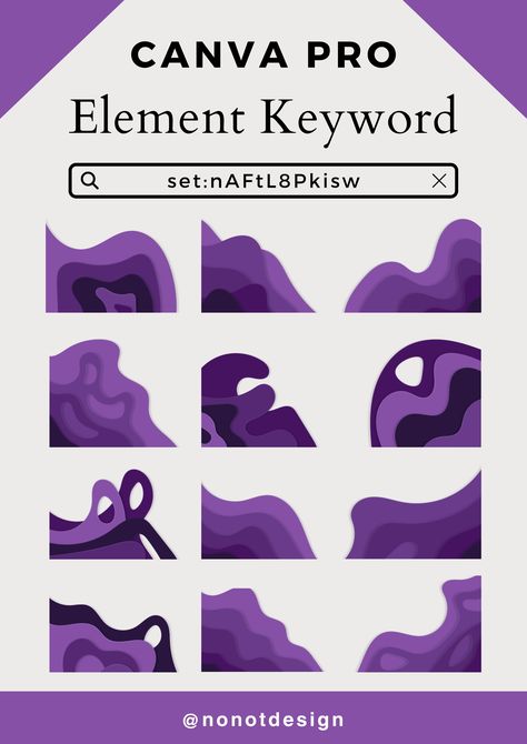 purple paper cut wave corner element shape - Canva Element - set:nAFtL8Pkisw canvabauhaus #gocanvation #keywords #medicalelement Purple Portfolio Design, Purple Canva Elements, Purple Graphic Design, Canva Portfolio, Technology Design Graphic, Cute Powerpoint Templates, Canva Keywords, Instagram Design Creative, Powerpoint Tutorial