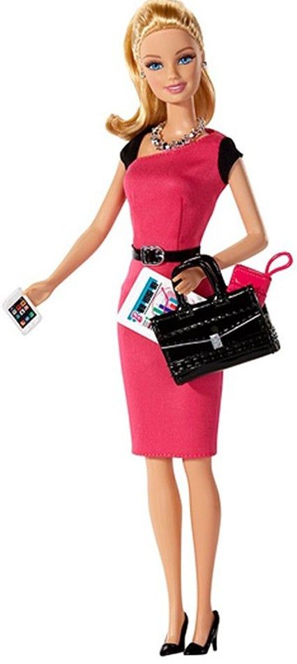 Barbie’s Resume Is Mind-Blowing #refinery29 https://www.refinery29.com/en-us/2014/11/78415/barbie-career-controversy#slide-4 Barbie Entrepreneur, Chic Chic, Im A Barbie Girl, Barbie Style, Malibu Barbie, Barbie Toys, Party Kleidung, Barbie I, Sophisticated Dress