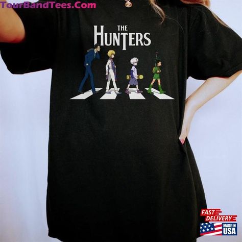 Hunter X Hunter Merch, Hxh Clothes, Hxh Merch, Hunter X Hunter Shirt, Masc Fashion, Anime Tees, Hunter X Hunter, Anime, T Shirt